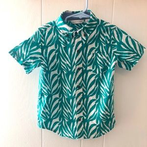 Janie and Jack Linen Button-down